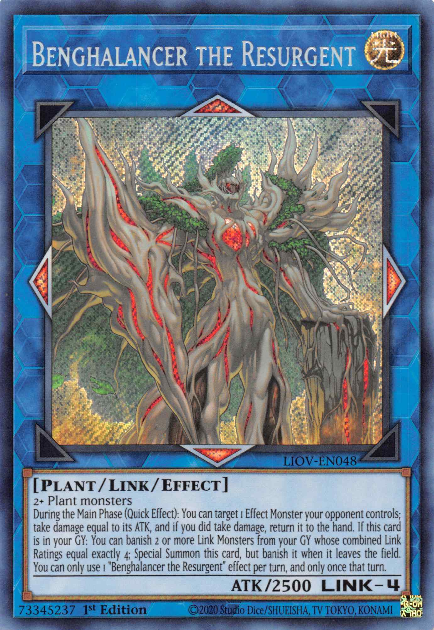 Benghalancer the Resurgent [LIOV-EN048] Secret Rare | Jomio and Rueliete's Cards and Comics