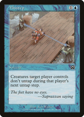 Misstep [Mercadian Masques] | Jomio and Rueliete's Cards and Comics