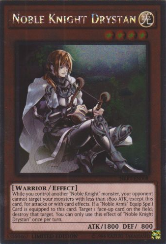 Noble Knight Drystan [NKRT-EN008] Platinum Rare | Jomio and Rueliete's Cards and Comics