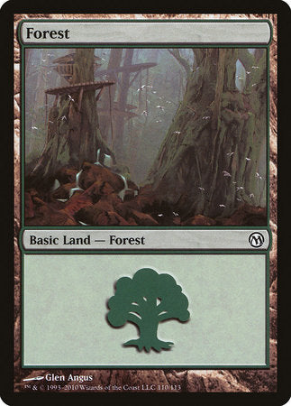 Forest (110) [Duels of the Planeswalkers] | Jomio and Rueliete's Cards and Comics