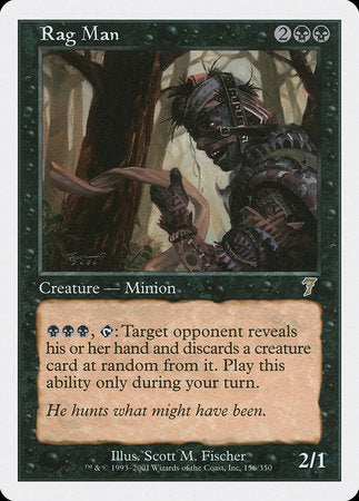 Rag Man [Seventh Edition] | Jomio and Rueliete's Cards and Comics