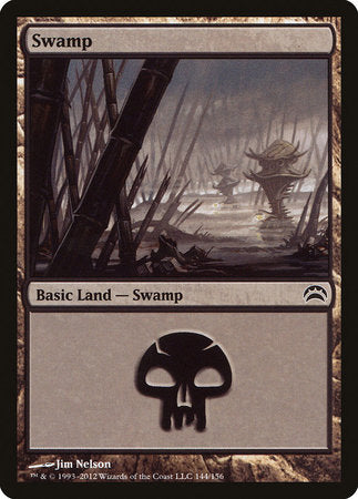 Swamp (144) [Planechase 2012] | Jomio and Rueliete's Cards and Comics