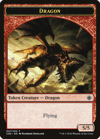 Dragon Token [Conspiracy: Take the Crown Tokens] | Jomio and Rueliete's Cards and Comics