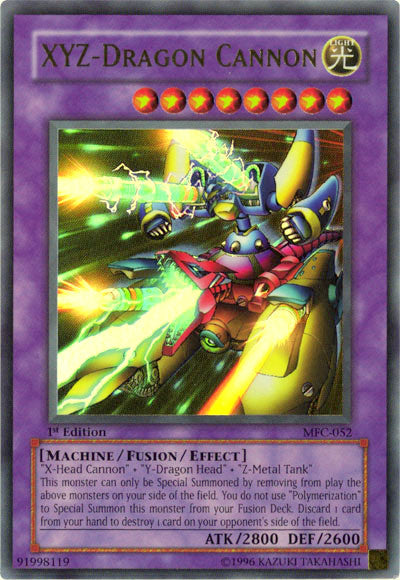 XYZ-Dragon Cannon [MFC-052] Ultra Rare | Jomio and Rueliete's Cards and Comics