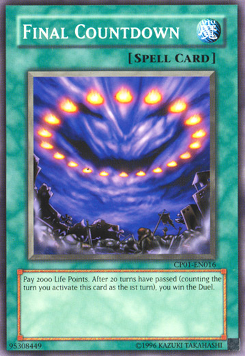 Final Countdown [CP01-EN016] Common | Jomio and Rueliete's Cards and Comics