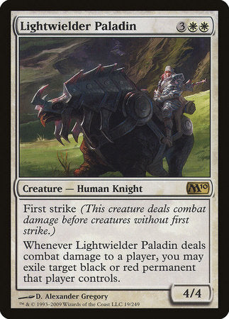Lightwielder Paladin [Magic 2010] | Jomio and Rueliete's Cards and Comics