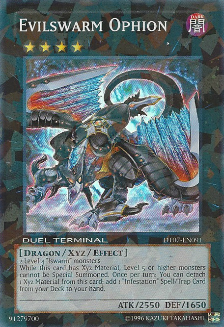 Evilswarm Ophion [DT07-EN091] Super Rare | Jomio and Rueliete's Cards and Comics