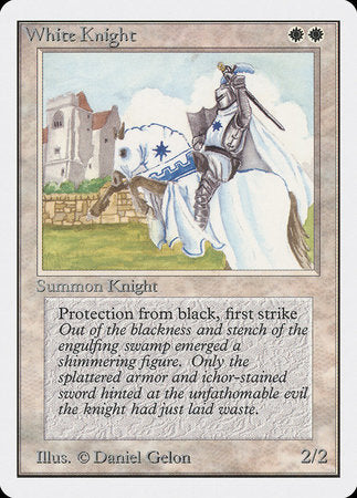 White Knight [Unlimited Edition] | Jomio and Rueliete's Cards and Comics