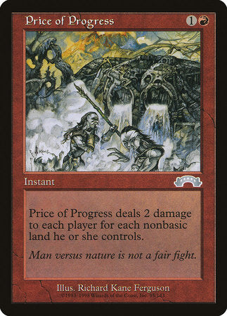 Price of Progress [Exodus] | Jomio and Rueliete's Cards and Comics