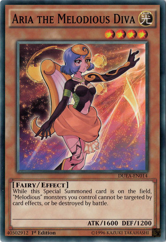 Aria the Melodious Diva [DUEA-EN014] Common | Jomio and Rueliete's Cards and Comics