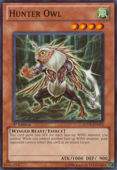Hunter Owl [SDDL-EN013] Common | Jomio and Rueliete's Cards and Comics