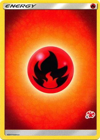 Fire Energy (Charizard Stamp #6) [Battle Academy 2020] | Jomio and Rueliete's Cards and Comics