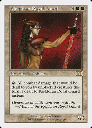 Kjeldoran Royal Guard [Classic Sixth Edition] | Jomio and Rueliete's Cards and Comics