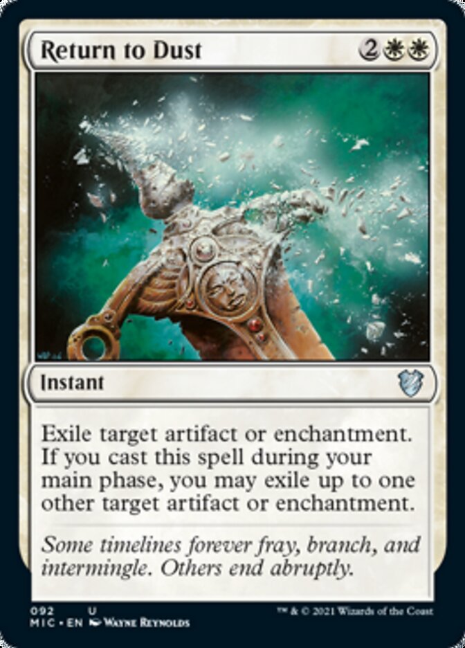 Return to Dust [Innistrad: Midnight Hunt Commander] | Jomio and Rueliete's Cards and Comics