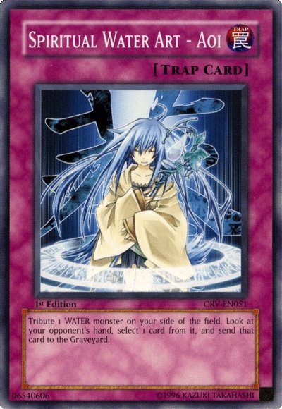 Spiritual Water Art - Aoi [CRV-EN051] Common | Jomio and Rueliete's Cards and Comics