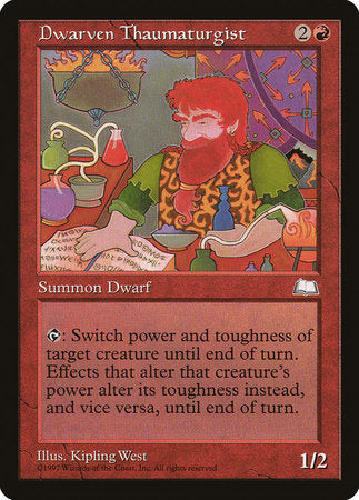 Dwarven Thaumaturgist [Weatherlight] | Jomio and Rueliete's Cards and Comics