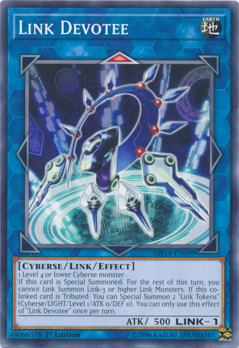 Link Devotee [MP19-EN099] Common | Jomio and Rueliete's Cards and Comics
