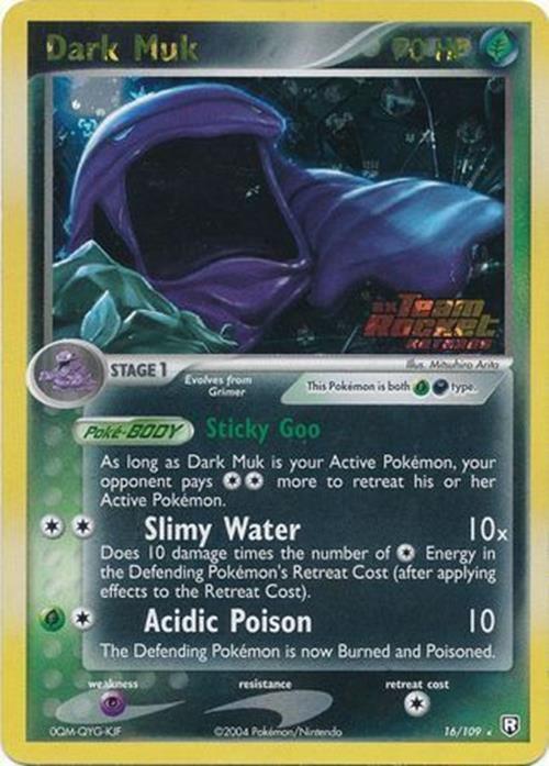 Dark Muk (16/109) (Stamped) [EX: Team Rocket Returns] | Jomio and Rueliete's Cards and Comics