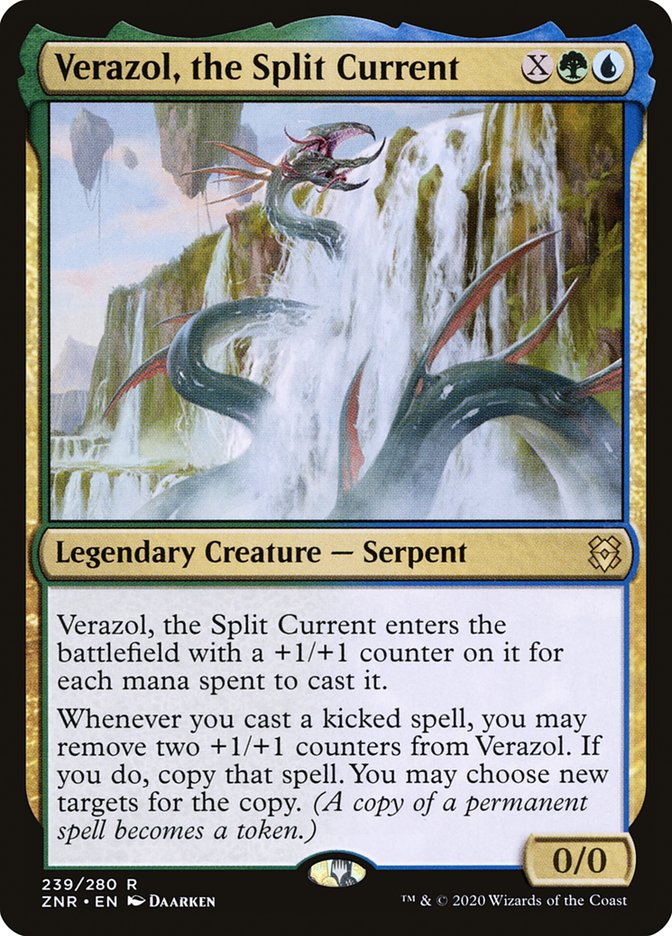 Verazol, the Split Current [Zendikar Rising] | Jomio and Rueliete's Cards and Comics