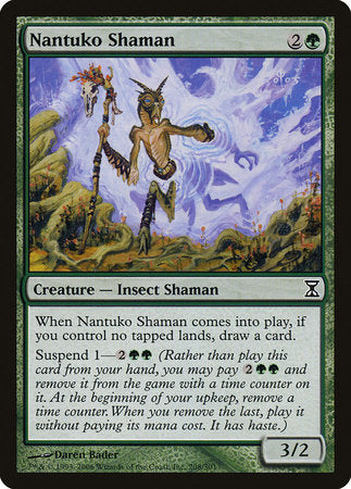 Nantuko Shaman [Time Spiral] | Jomio and Rueliete's Cards and Comics