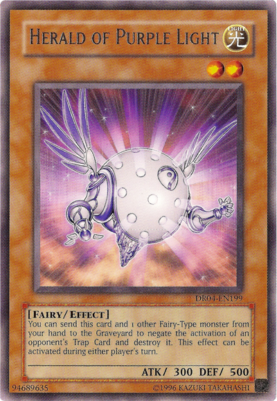 Herald of Purple Light [DR04-EN199] Rare | Jomio and Rueliete's Cards and Comics