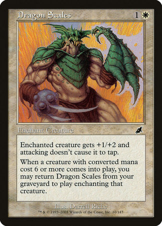 Dragon Scales [Scourge] | Jomio and Rueliete's Cards and Comics