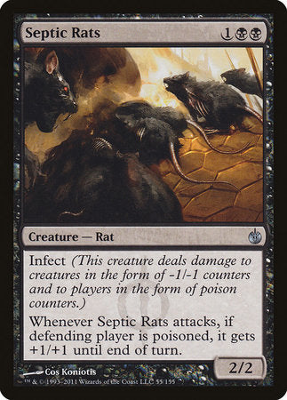 Septic Rats [Mirrodin Besieged] | Jomio and Rueliete's Cards and Comics