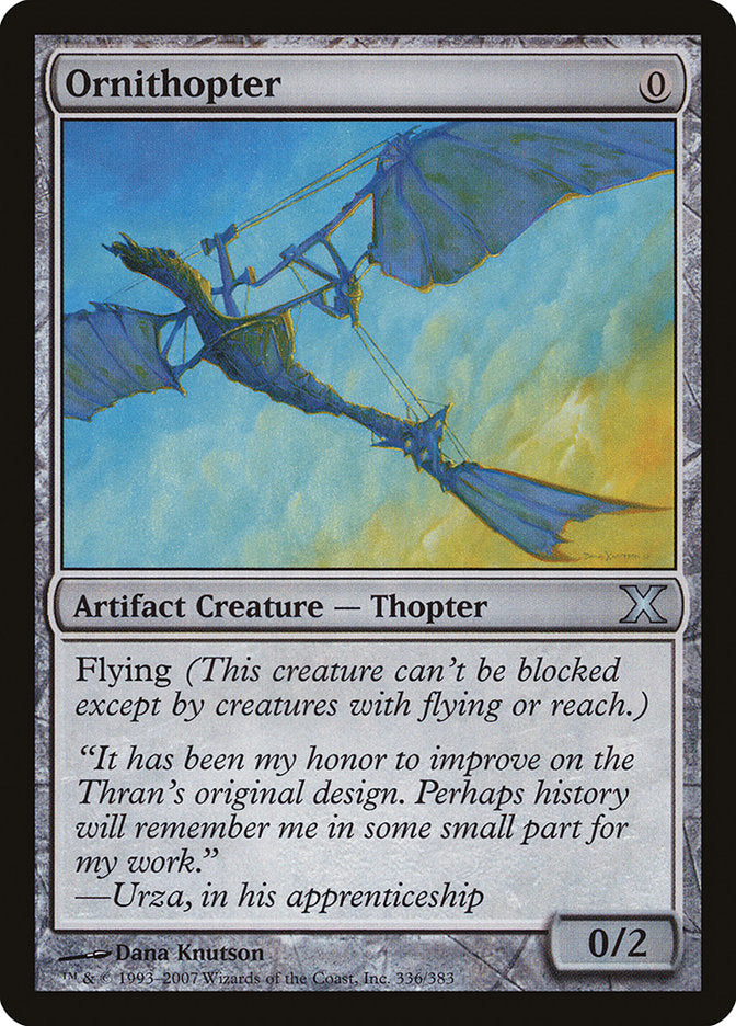 Ornithopter [Tenth Edition] | Jomio and Rueliete's Cards and Comics