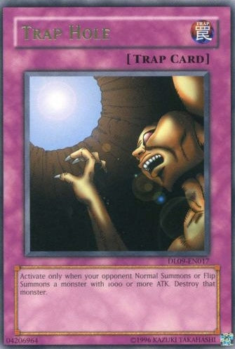 Trap Hole (Green) [DL09-EN017] Rare | Jomio and Rueliete's Cards and Comics