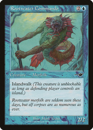 Rootwater Commando [Nemesis] | Jomio and Rueliete's Cards and Comics