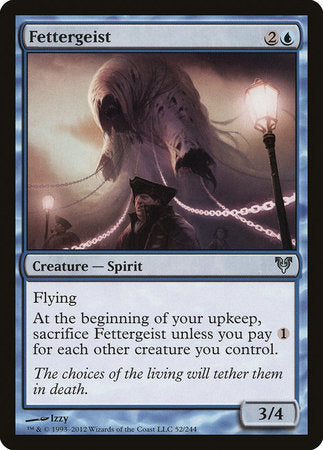 Fettergeist [Avacyn Restored] | Jomio and Rueliete's Cards and Comics
