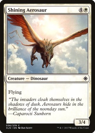 Shining Aerosaur [Ixalan] | Jomio and Rueliete's Cards and Comics