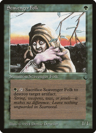 Scavenger Folk [The Dark] | Jomio and Rueliete's Cards and Comics