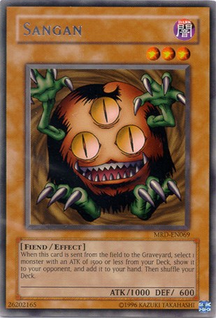 Sangan [MRD-EN069] Rare | Jomio and Rueliete's Cards and Comics