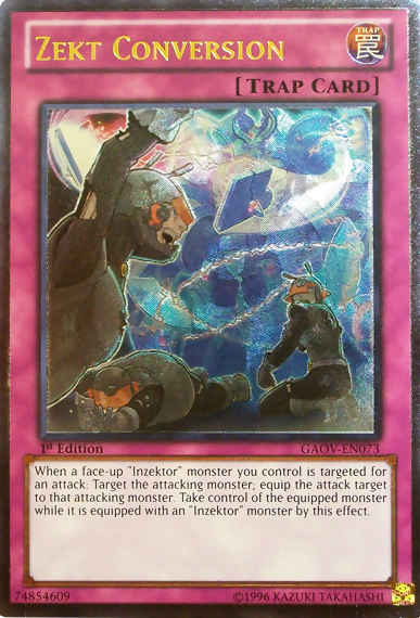 Zekt Conversion (UTR) [GAOV-EN073] Ultimate Rare | Jomio and Rueliete's Cards and Comics