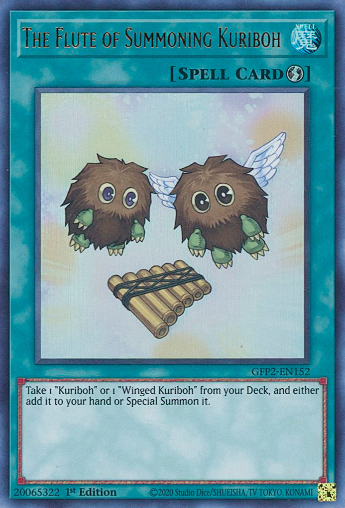 The Flute of Summoning Kuriboh [GFP2-EN152] Ultra Rare | Jomio and Rueliete's Cards and Comics