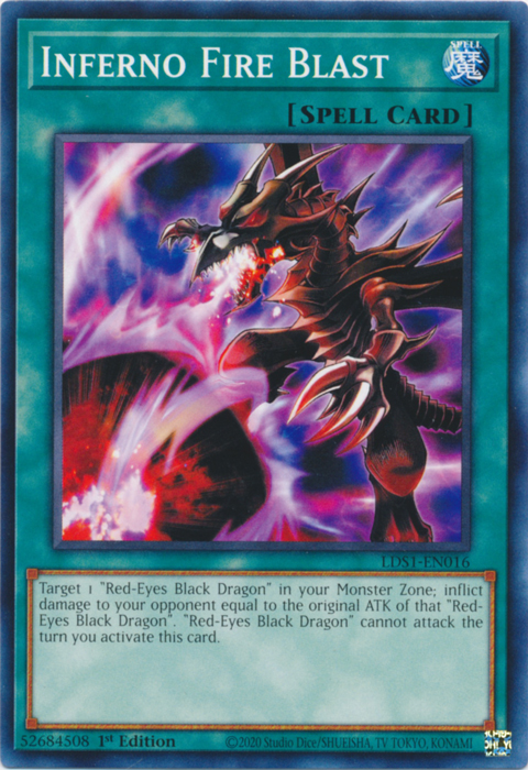 Inferno Fire Blast [LDS1-EN016] Common | Jomio and Rueliete's Cards and Comics