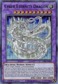 Cyber Eternity Dragon (Green) [LDS2-EN033] Ultra Rare | Jomio and Rueliete's Cards and Comics