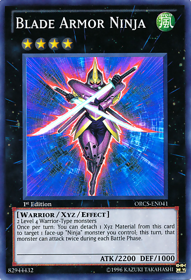 Blade Armor Ninja [ORCS-EN041] Super Rare | Jomio and Rueliete's Cards and Comics