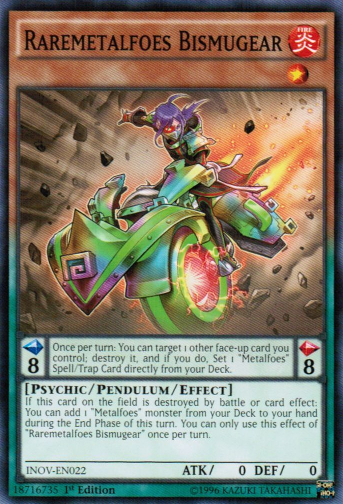 Raremetalfoes Bismugear [INOV-EN022] Common | Jomio and Rueliete's Cards and Comics