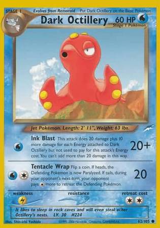 Dark Octillery (62/105) [Neo Destiny Unlimited] | Jomio and Rueliete's Cards and Comics