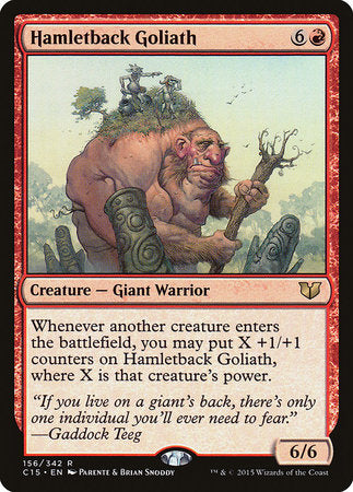 Hamletback Goliath [Commander 2015] | Jomio and Rueliete's Cards and Comics