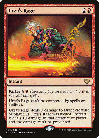 Urza's Rage [Commander 2015] | Jomio and Rueliete's Cards and Comics