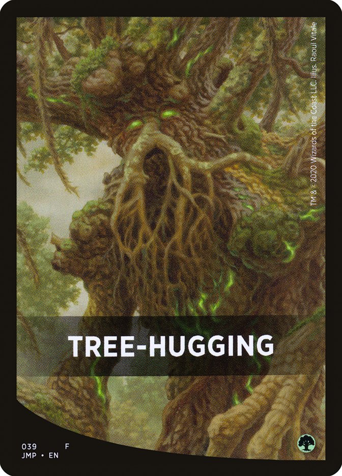 Tree-Hugging Theme Card [Jumpstart Front Cards] | Jomio and Rueliete's Cards and Comics