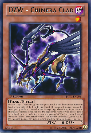 DZW - Chimera Clad [JOTL-EN001] Rare | Jomio and Rueliete's Cards and Comics