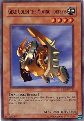 Gear Golem the Moving Fortress [DR2-EN130] Super Rare | Jomio and Rueliete's Cards and Comics