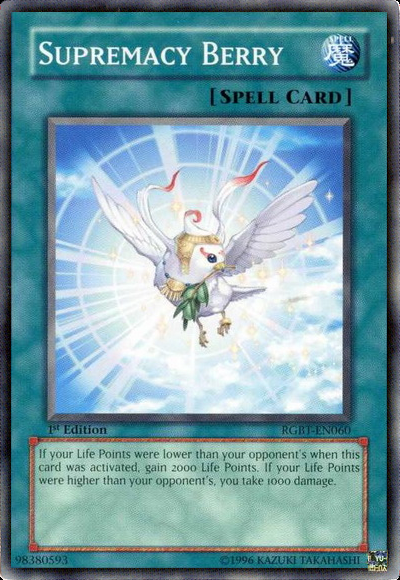 Supremacy Berry [RGBT-EN060] Common | Jomio and Rueliete's Cards and Comics