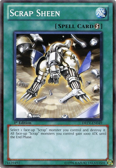 Scrap Sheen [DREV-EN049] Common | Jomio and Rueliete's Cards and Comics