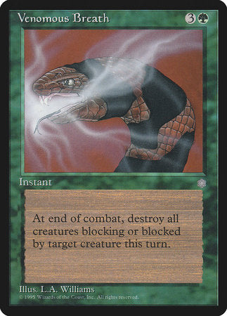 Venomous Breath [Ice Age] | Jomio and Rueliete's Cards and Comics