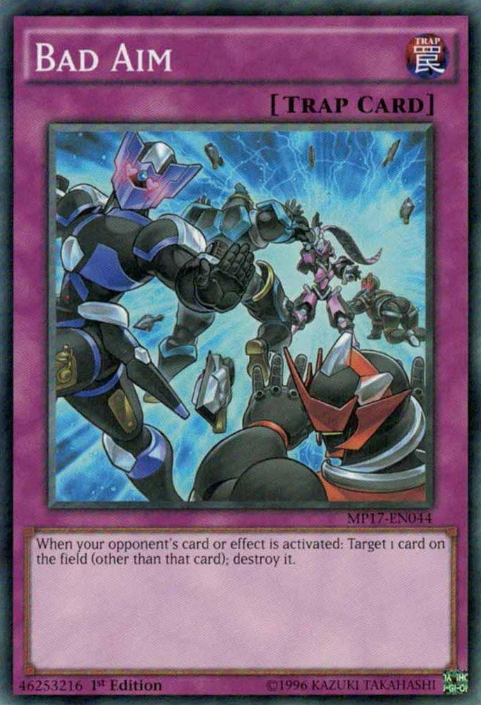 Bad Aim [MP17-EN044] Common | Jomio and Rueliete's Cards and Comics